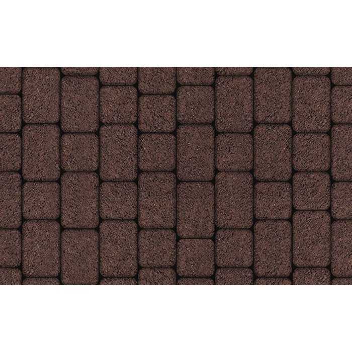 Плитка тротуарная Классико Б.1.КО.6 М гладкий коричневый